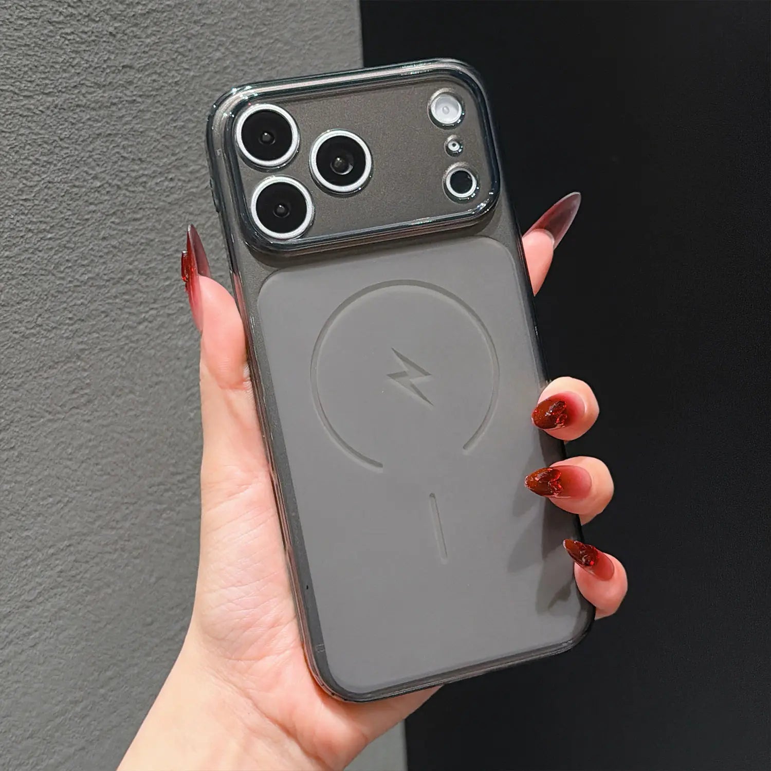 All-Clear Crystal Diamond Magnetic Magsafe Polycarbonate Smartphone Case Cover for Iphone 17,16,15,14,13,12 - Shockproof, Slim, Anti-Yellowing, Transparent Rugged Bumper Casing with Button Protection - Wireless Accessories #Mothersdaygift Summerwins