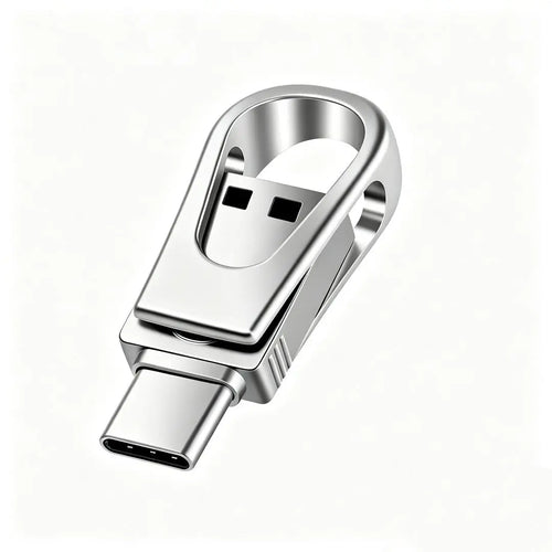 3-in-1 USB Flash Drive with High Capacity and Dual OTG Type-C Interface, Compatible with Android, iOS, and HarmonyOS for Mobile and Computer Use, Ideal for Students and Professionals, Launched in 2026