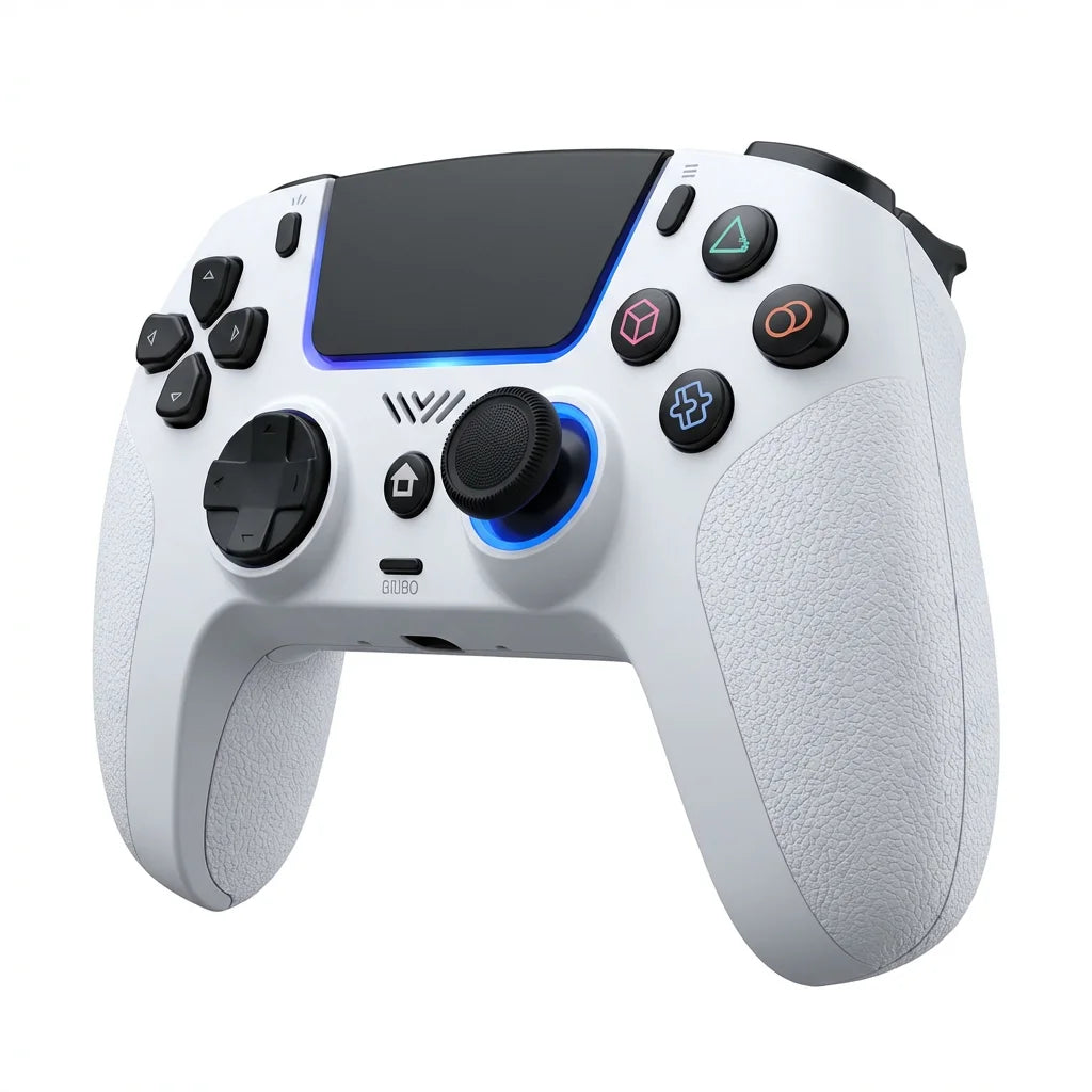 WITSURGE PS5 Controller Wireless Gamepad Hall Effect Joystick RGB Light 6-Axis Gyro Dual Motor Vibration for PlayStation 5 PC Mo
