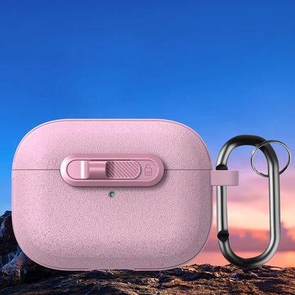 Headphone Protective Sleeve For AirPods Pro 3 Lock Switch Creative Simple Anti-fall Bluetooth Headphone Protective Soft Case