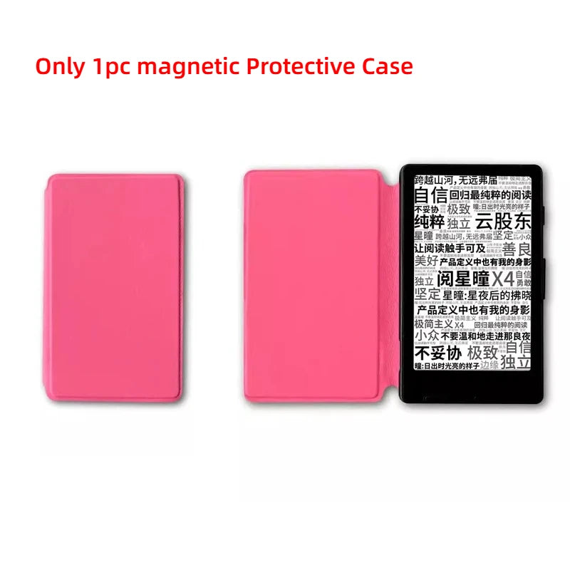Magnetic Protective Case For XTEINK X4 Multicolor Reader Protective Cover for Xtrink X4 E-ink Electronic Reader Accessories