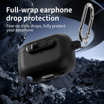 Headphone Protective Sleeve For AirPods Pro 3 Lock Switch Creative Simple Anti-fall Bluetooth Headphone Protective Soft Case