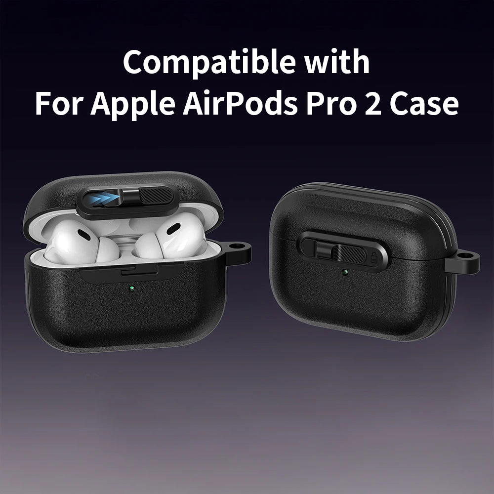 Headphone Protective Sleeve For AirPods Pro 3 Lock Switch Creative Simple Anti-fall Bluetooth Headphone Protective Soft Case
