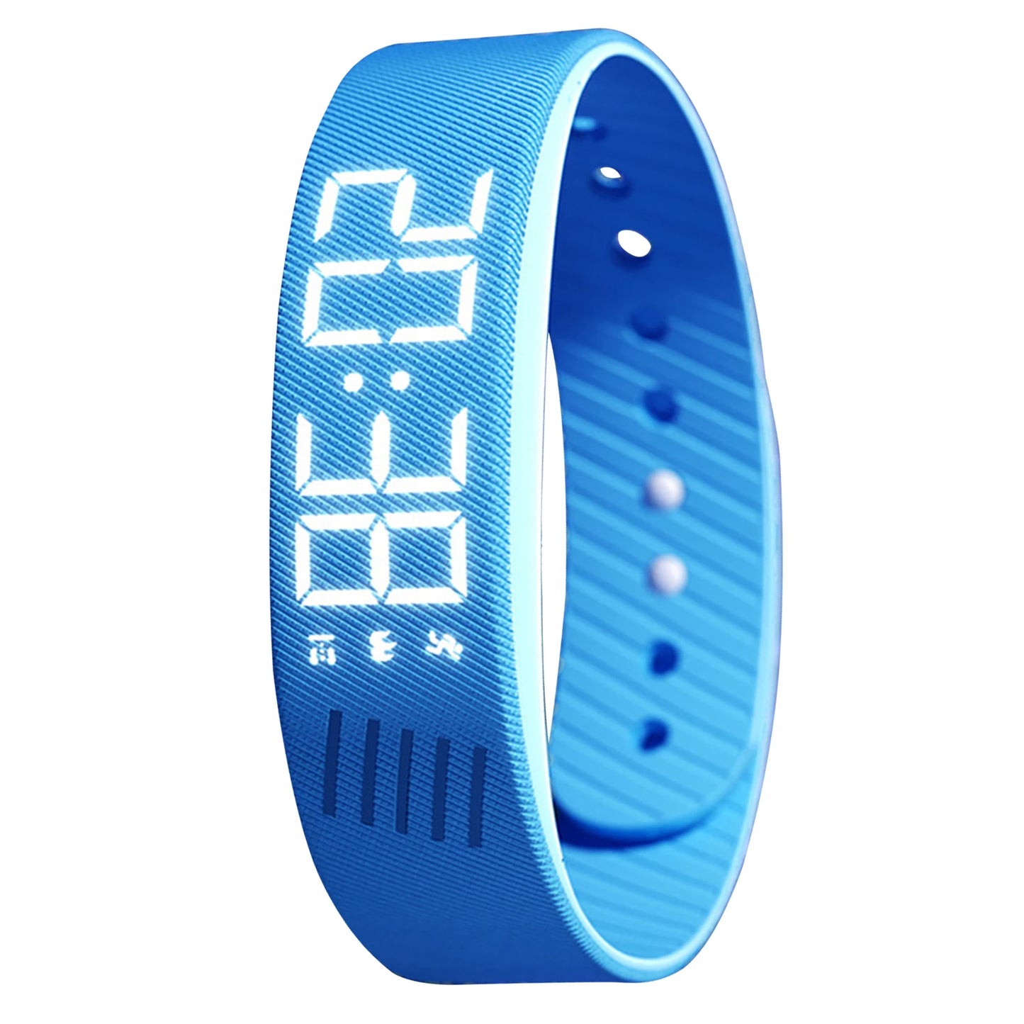 Vibrating Alarm Wristband Waterproof Silent Wrist Shock Bands with Step Counter Pedometer for Heavy Sleepers Men & Women