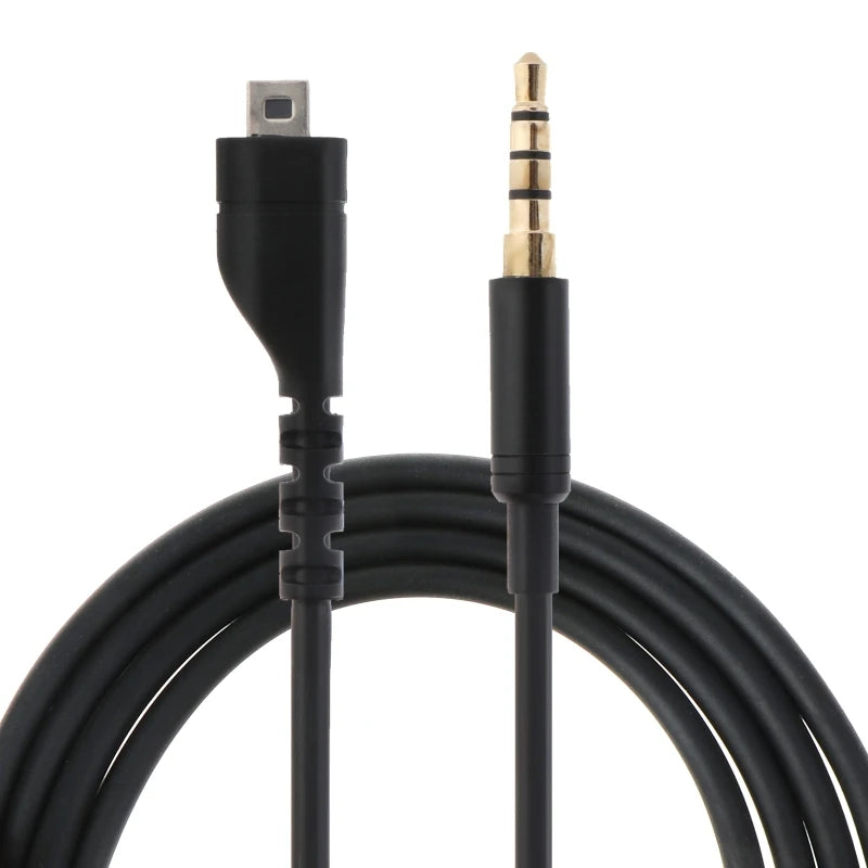 NEW Replacement Audio Cable for Steelseries Arctis 3 5 7 Headphones Black 1.5m Extension Cord