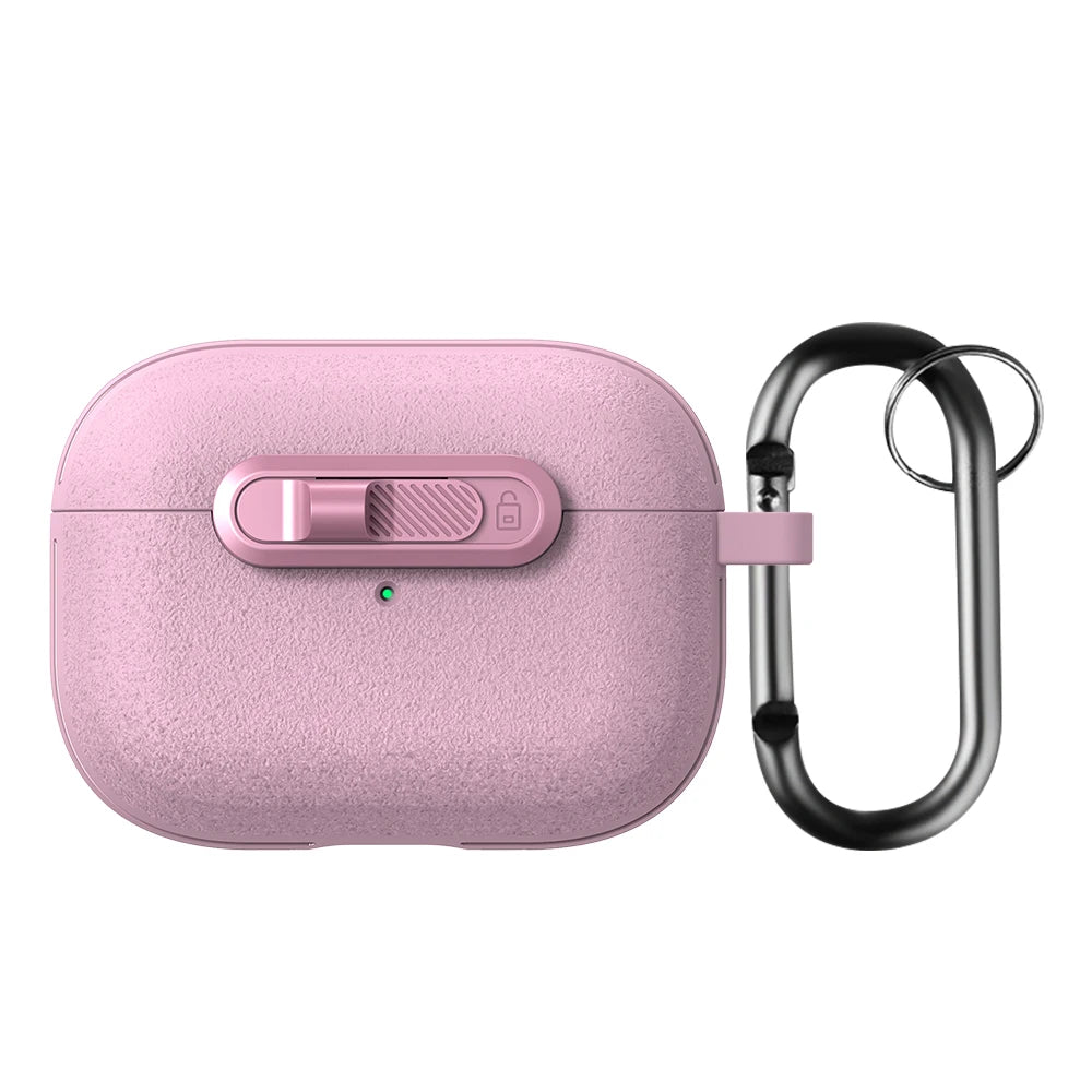 Headphone Protective Sleeve For AirPods Pro 3 Lock Switch Creative Simple Anti-fall Bluetooth Headphone Protective Soft Case