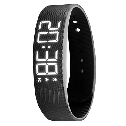 Vibrating Alarm Wristband Waterproof Silent Wrist Shock Bands with Step Counter Pedometer for Heavy Sleepers Men & Women