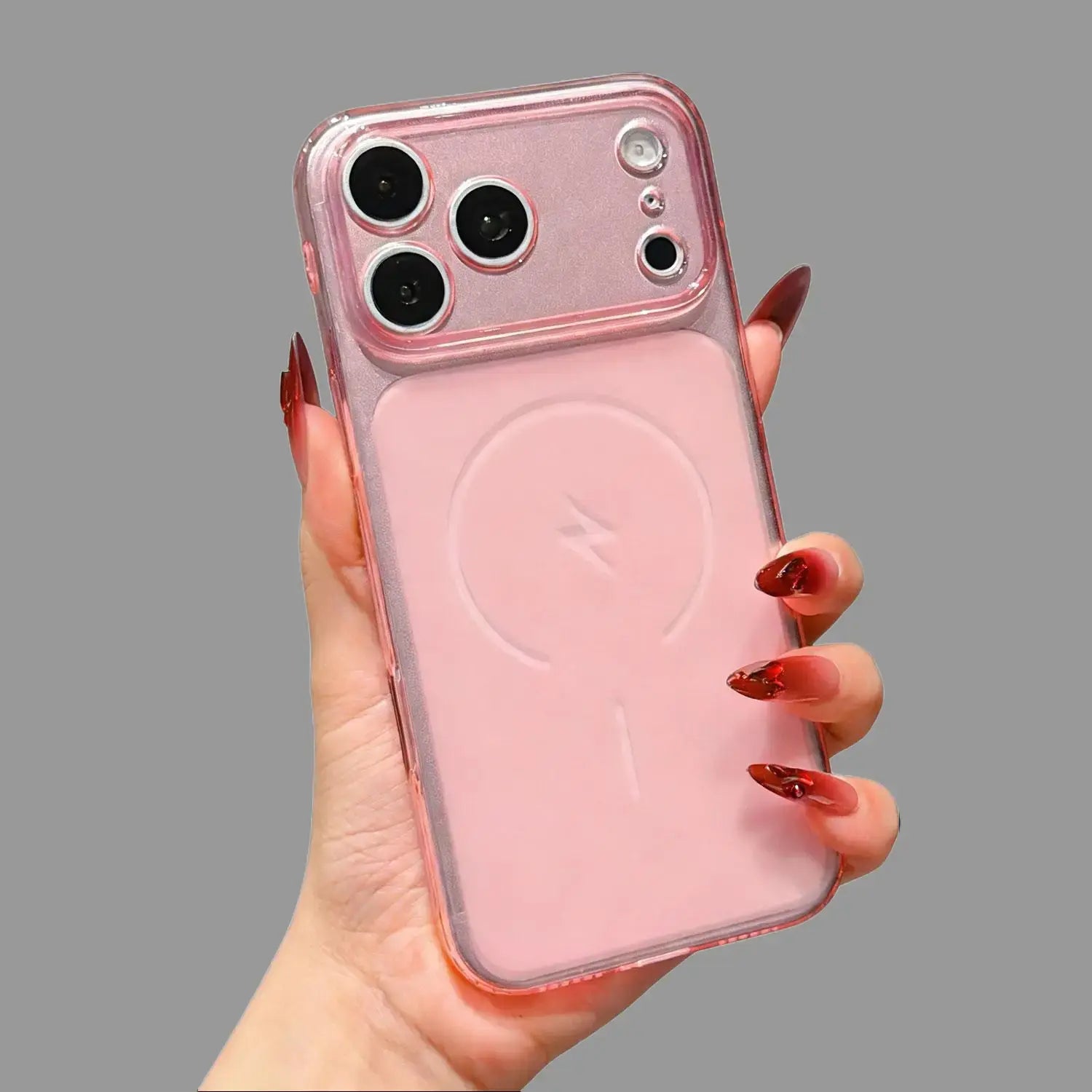 All-Clear Crystal Diamond Magnetic Magsafe Polycarbonate Smartphone Case Cover for Iphone 17,16,15,14,13,12 - Shockproof, Slim, Anti-Yellowing, Transparent Rugged Bumper Casing with Button Protection - Wireless Accessories #Mothersdaygift Summerwins