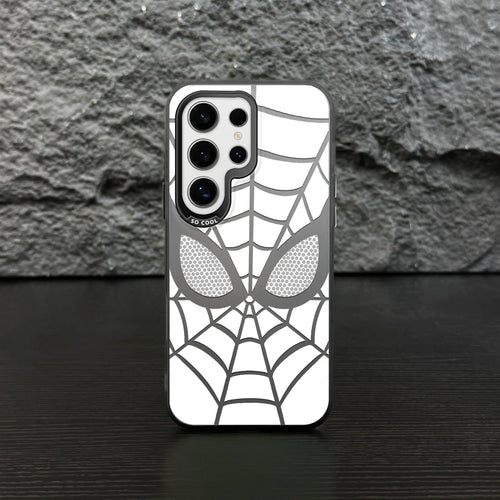 Classic Grid Pattern IMD Laser Phone Case - Military Grade Drop Protection for Samsung Galaxy S26 Ultra, S25 Ultra, S24, S23, S22 & iPhone Series - Model ZQ149