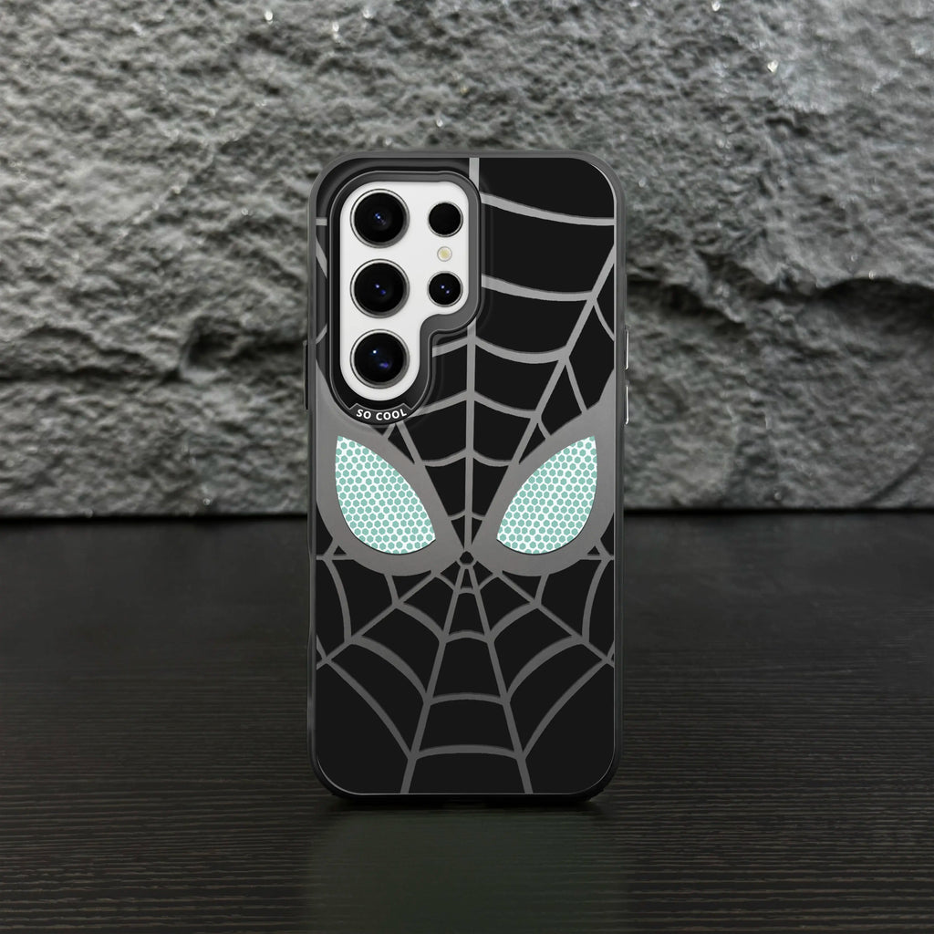 Classic Grid Pattern IMD Laser Phone Case - Military Grade Drop Protection for Samsung Galaxy S26 Ultra, S25 Ultra, S24, S23, S22 & iPhone Series - Model ZQ149