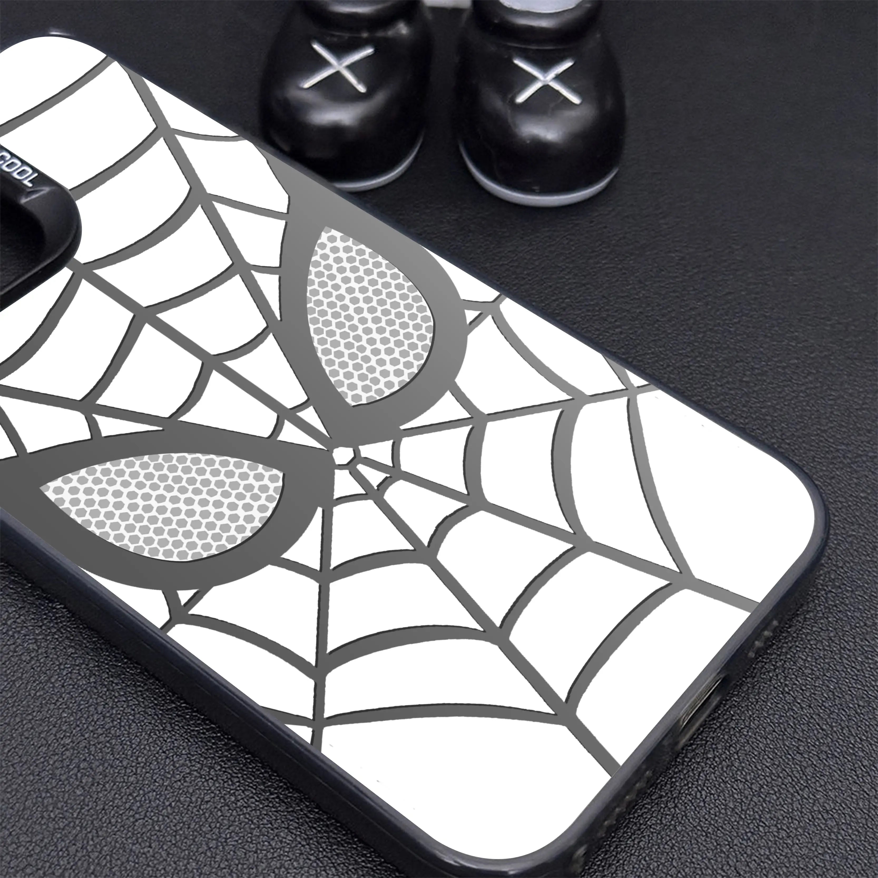 Classic Grid Pattern IMD Laser Phone Case - Military Grade Drop Protection for Samsung Galaxy S26 Ultra, S25 Ultra, S24, S23, S22 & iPhone Series - Model ZQ149